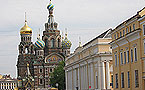 St.Petersburg. The Spasa na krovi cathedral