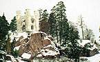 Vyborg. Chapel on the cliff